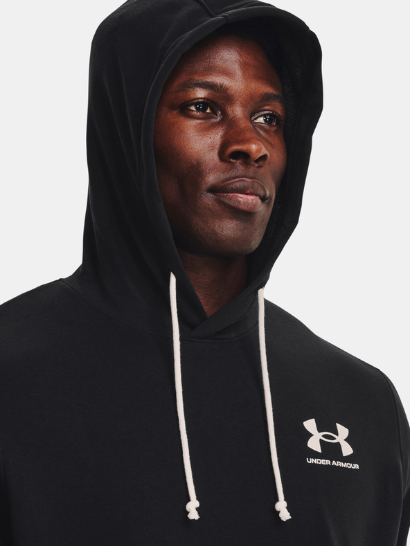 Under Armour UA Rival Terry LC SS HD Sweatshirt Negro