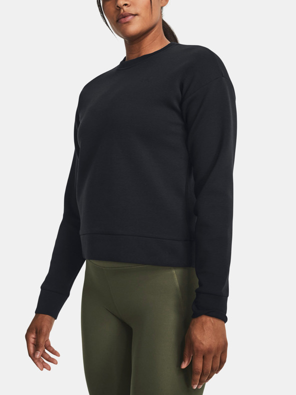 Under Armour Unstoppable Flc Crew Sweatshirt Negro