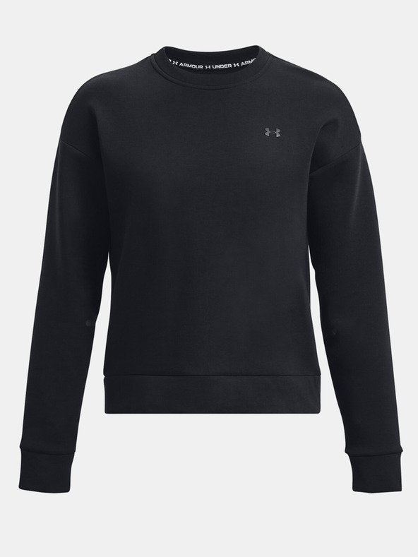 Under Armour Unstoppable Flc Crew Sweatshirt Negro