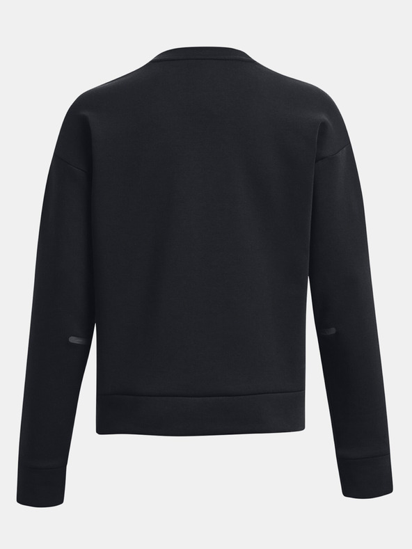 Under Armour Unstoppable Flc Crew Sweatshirt Negro