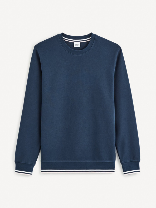 Celio Gepikraye Sweatshirt Azul