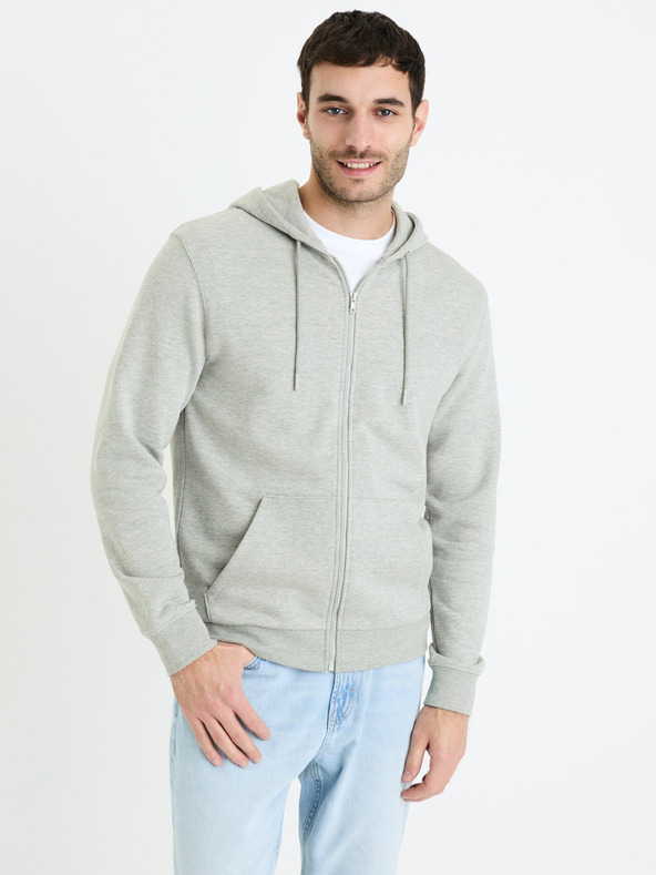 Celio Fethree Sweatshirt Gris