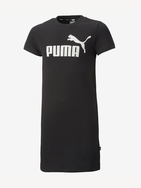 Puma ESS+ Logo Kids Dress Negro