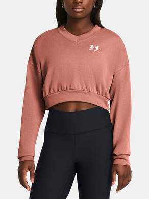 Under Armour UA Rival Terry OS Crop Crw Mikina