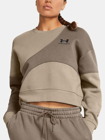 Under Armour Essential Fleece Crop Crew Mikina