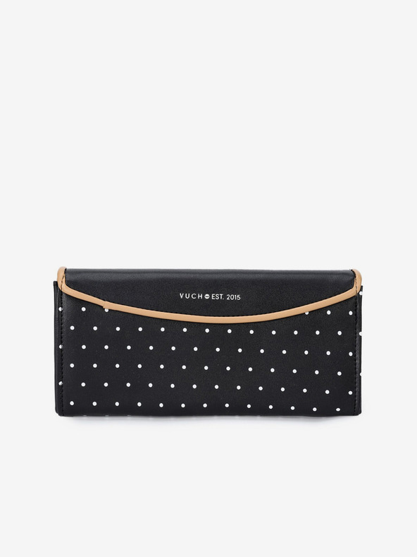 Vuch Alfio Dotty Black Wallet Negro