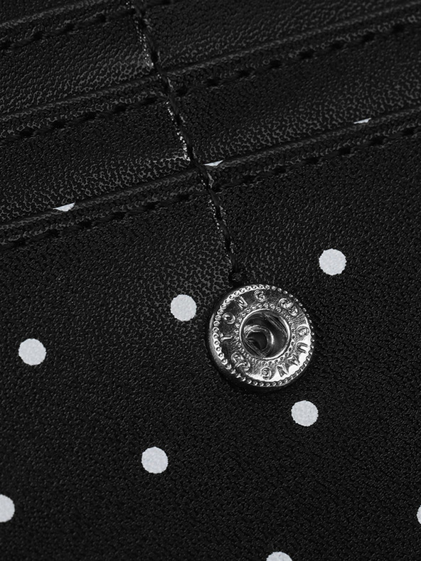 Vuch Alfio Dotty Black Wallet Negro