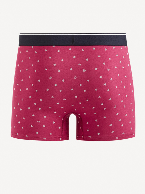 Celio Mitch Boxer Shorts Rojo