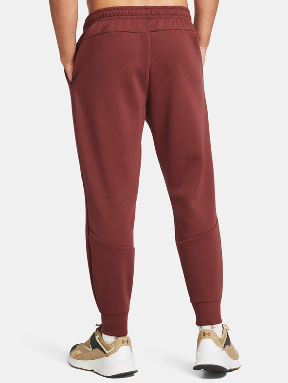 Under Armour UA Unstoppable Flc Sweatpants Rojo