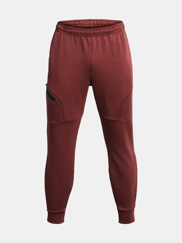 Under Armour UA Unstoppable Flc Sweatpants Rojo