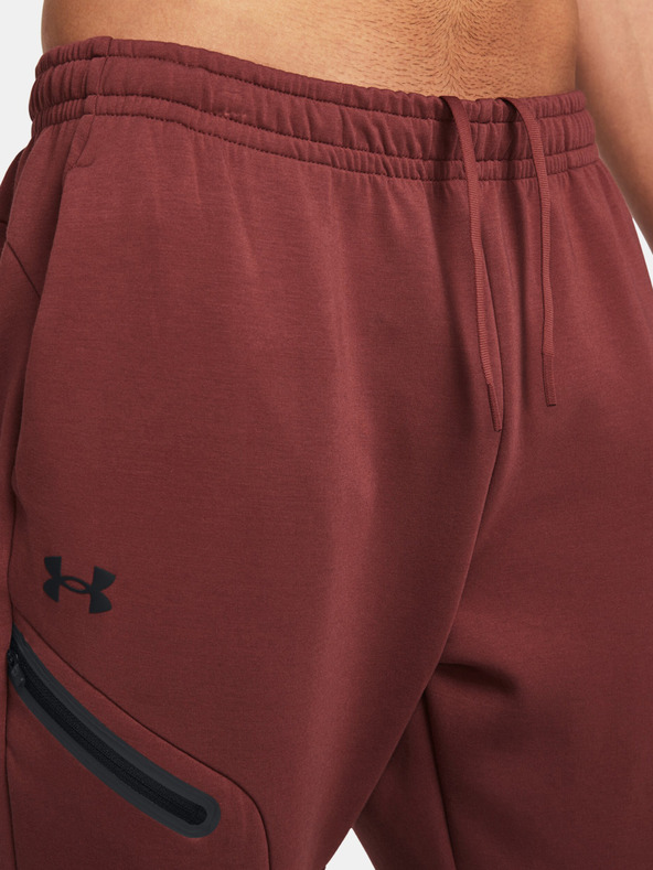 Under Armour UA Unstoppable Flc Sweatpants Rojo