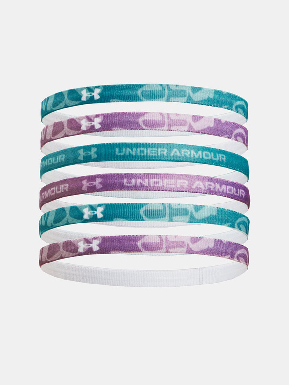 Under Armour Girls Graphic HB (6pk) Kids Headband Azul