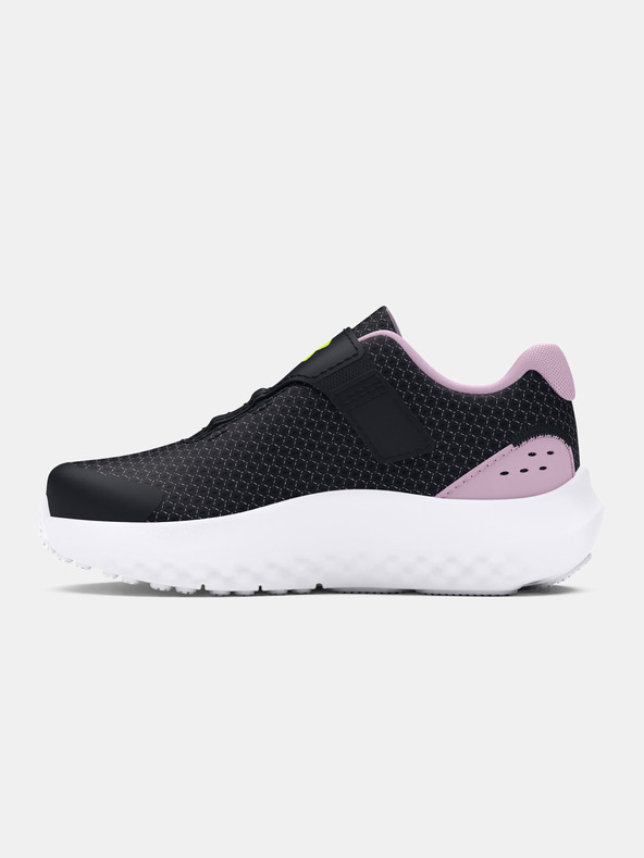 Under Armour UA GINF Surge 4 AC Tenisky dětské Černá