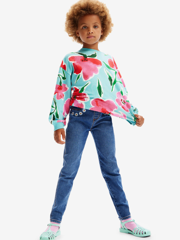 Desigual Beth Kids Jeans Azul