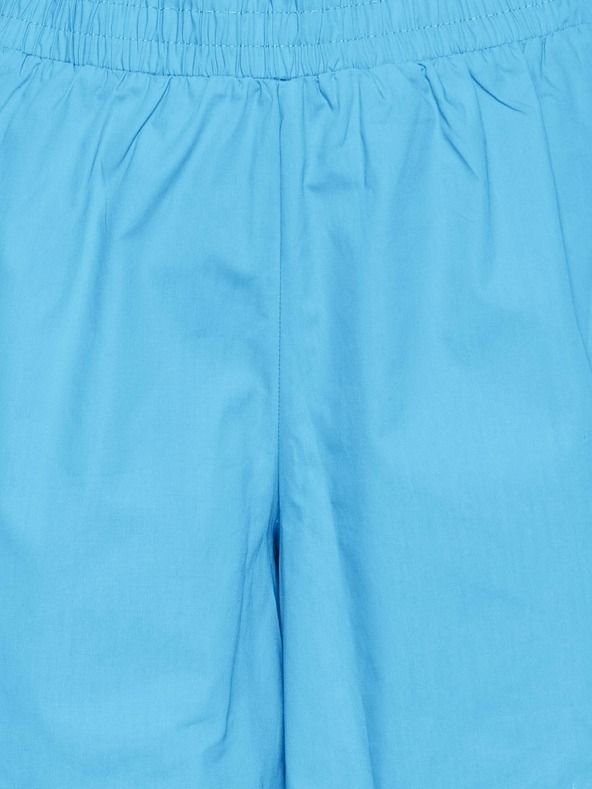 ICHI Pantalón Corto Azul