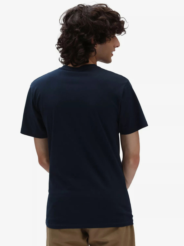 Vans Left Chest Logo T-shirt Azul