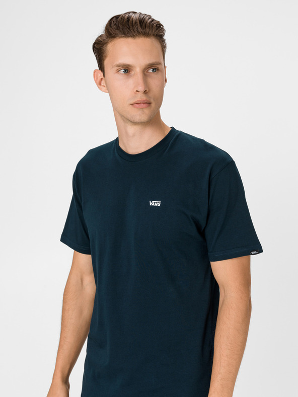 Vans Left Chest Logo T-shirt Azul