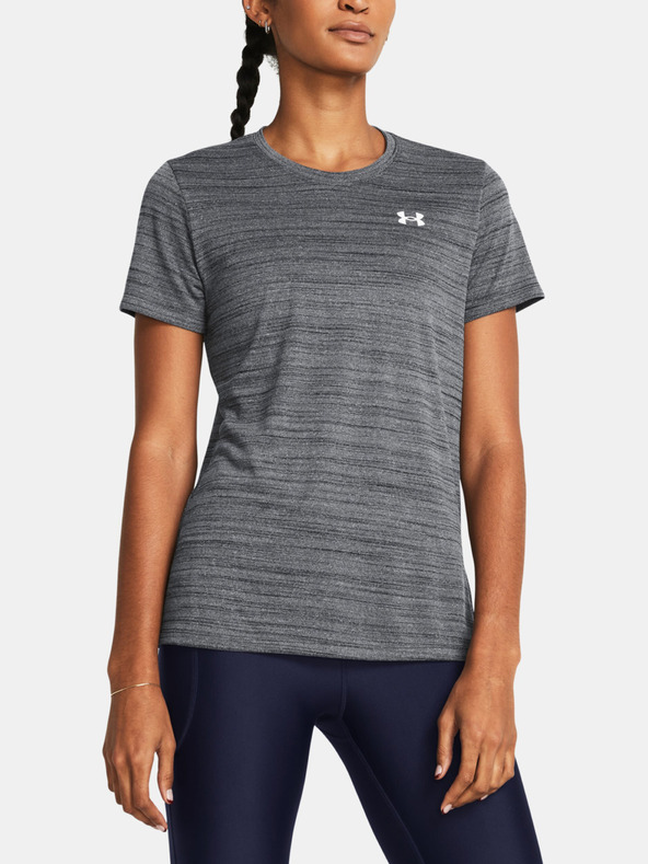 Under Armour Tech Tiger SSC T-shirt Gris