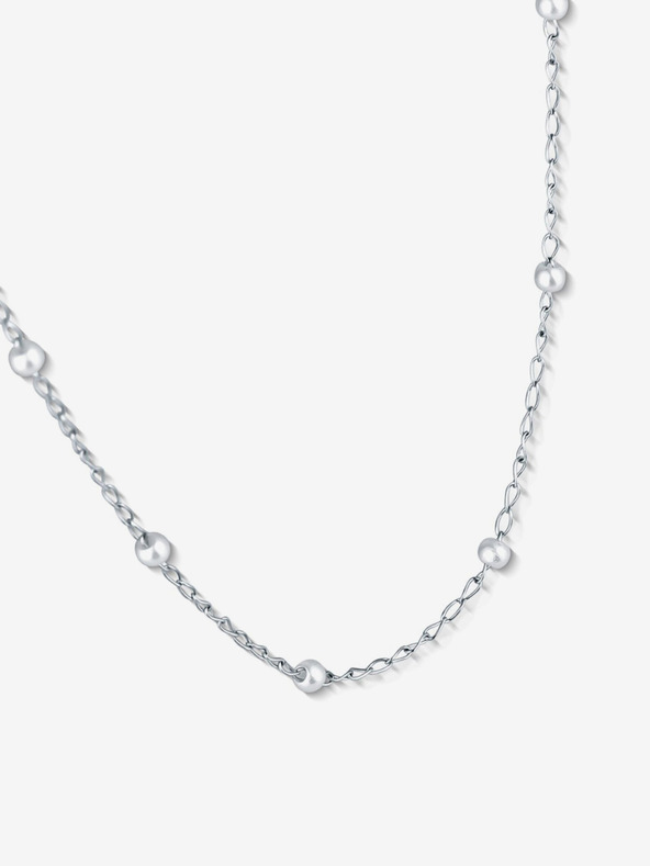 Vuch Kruwen Silver Necklace Plateado