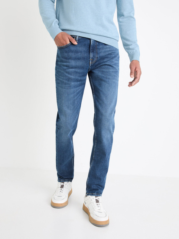 Celio Dow Powerflex Jeans Azul