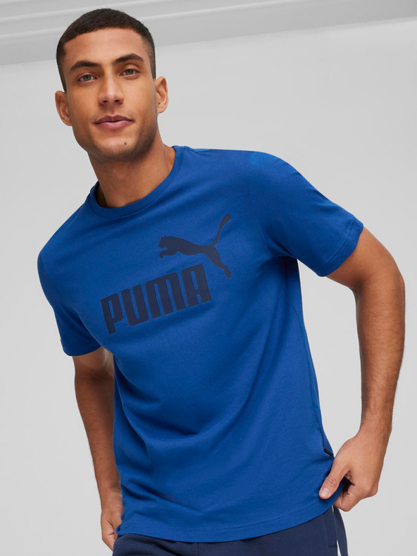 Puma ESS Logo T-shirt Azul