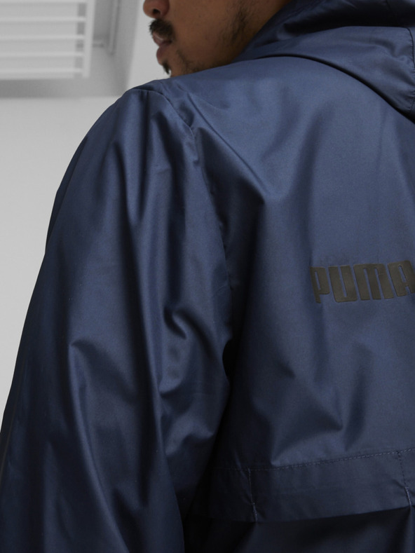 Puma ESS Solid Windbreaker Jacket Azul