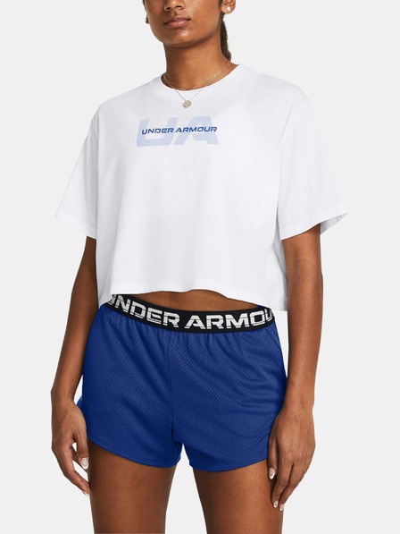 Under Armour UA Boxy Crop Branded SS Triko