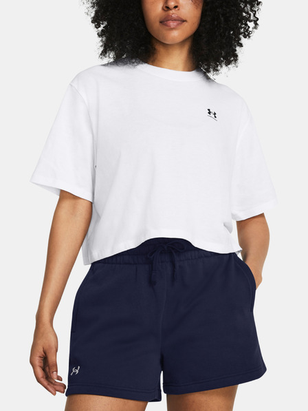 Under Armour UA Boxy Crop Logo SS Triko