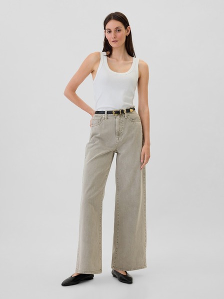 GAP High Rise Wide Jeans