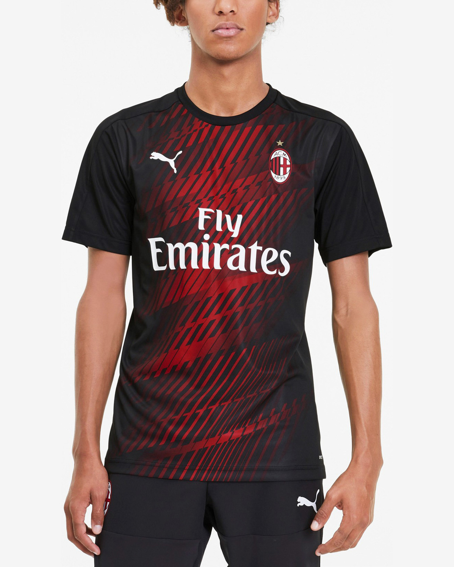 pellet terugvallen krekel Puma - AC Milan Stadium Jersey W.Sponsor T-shirt Bibloo.com